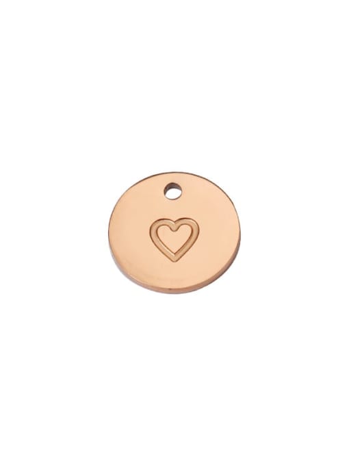 MEN PO Stainless steel Heart Minimalist Pendant