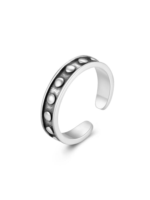 Silver Plated 6 925 Sterling Silver Toe Ring Hip Hop Mens Ring