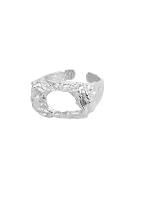 PNJ-Silver 925 Sterling Silver Geometric Minimalist Band Ring 0