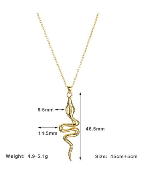 MZ- Silver 925 Sterling Silver Snake Minimalist Necklace 2