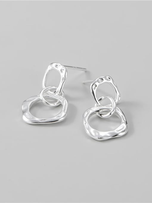 ARTTI 925 Sterling Silver Geometric Minimalist Drop Earring 3