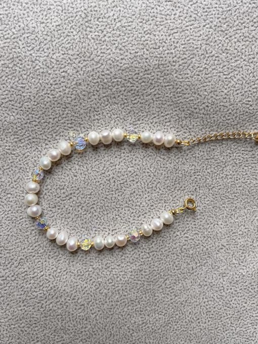 W.BEADS Freshwater Pearl Multi Color Bohemia Beaded Bracelet 3