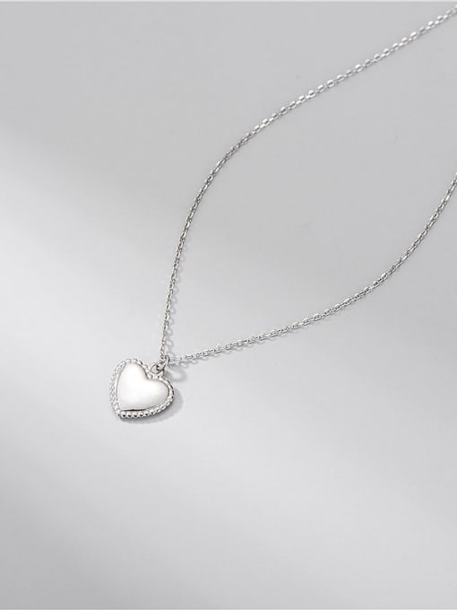 ARTTI 925 Sterling Silver Heart Minimalist Necklace 4