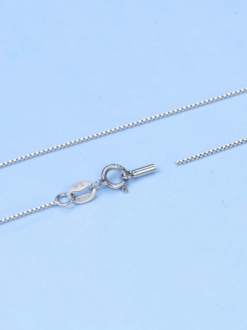 Supply 925 Sterling Silver Box Chain With Tube 1