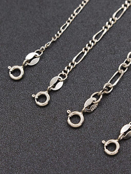 CYS 925 Sterling Silver Trend Link Necklace 1