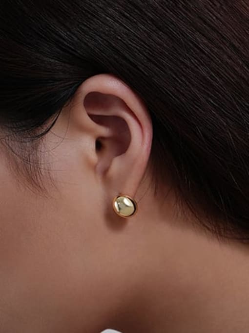 YUANFAN 925 Sterling Silver Geometric Minimalist Chandelier Earring 1