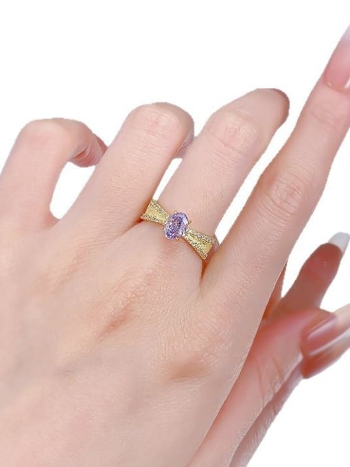 M&J 925 Sterling Silver Cubic Zirconia Cross Luxury Band Ring 1