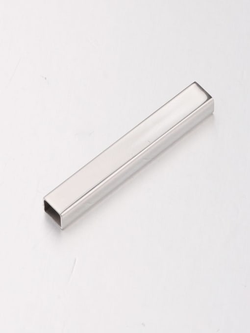 Steel color hollow solid bar (mp559) Stainless steel retractable three-dimensional stick mother's day pendant