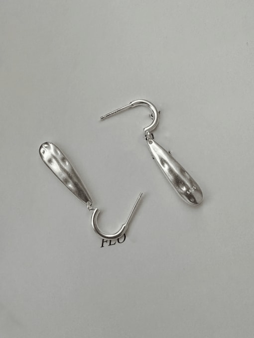 ARTTI 925 Sterling Silver Water Drop Vintage Hook Earring 0