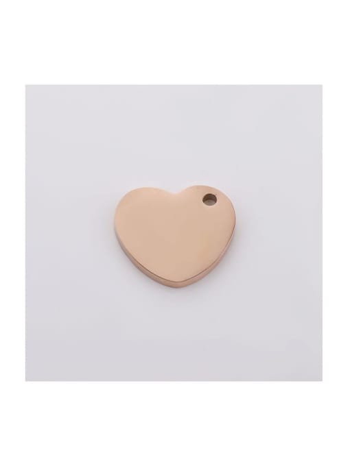 MEN PO Stainless steel Heart Minimalist Pendant 0
