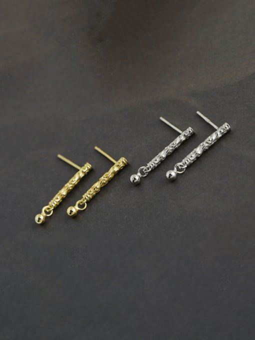ACEE 925 Sterling Silver Geometric Minimalist Drop Earring 0