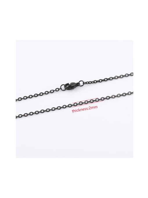 MEN PO Stainless steel Link Necklace 1