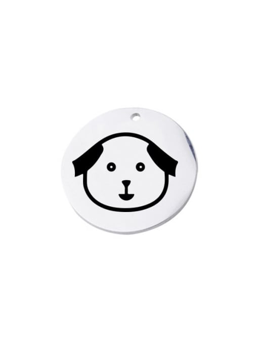 dongwu002 20mm 11 Stainless steel cute pet small pendant
