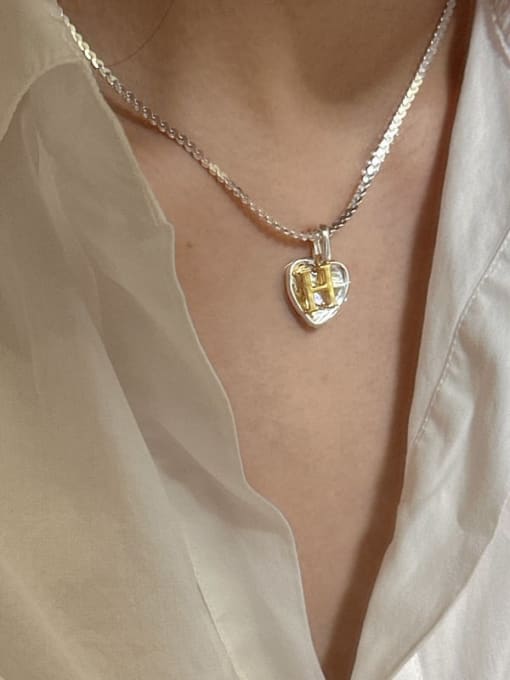 ARTTI 925 Sterling Silver Heart Trend Necklace 1