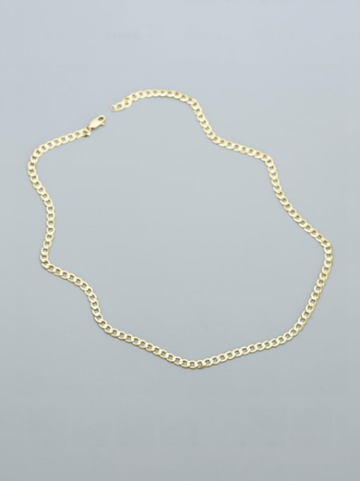 ACEE 925 Sterling Silver Geometric Chain Minimalist Necklace