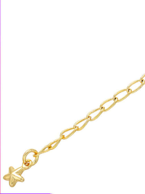 golden Glossy little star tail chain