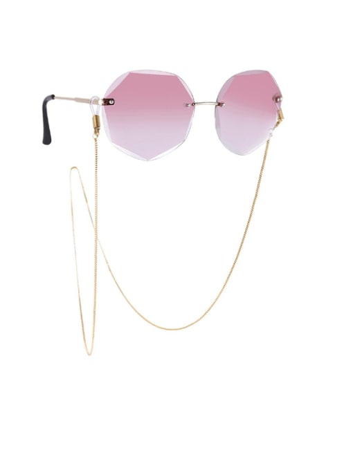 golden Stainless steel Minimalist Glasses Chain Box Chain Sunglass Chains