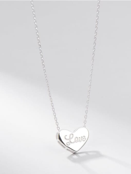 ARTTI 925 Sterling Silver Heart Minimalist Necklace 0