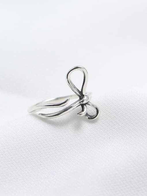 ACEE 925 Sterling Silver Butterfly Trend Band Ring 0