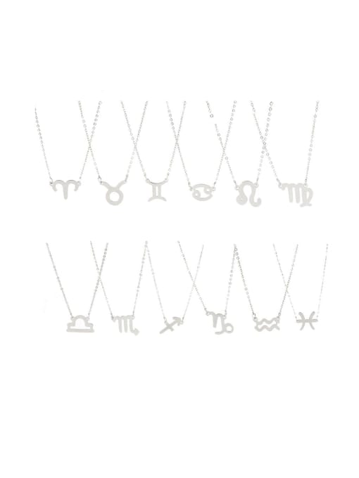 MEN PO Stainless steel Constellation Minimalist Necklace 2