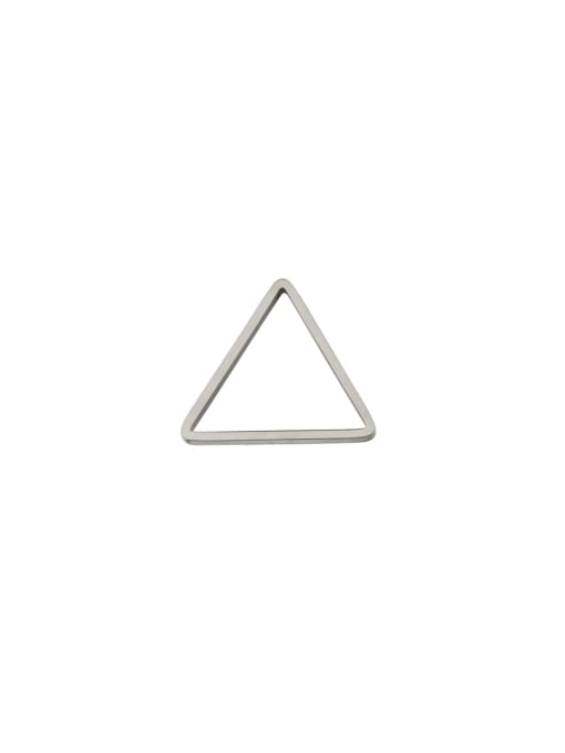 MEN PO Stainless steel creative triangle pendant
