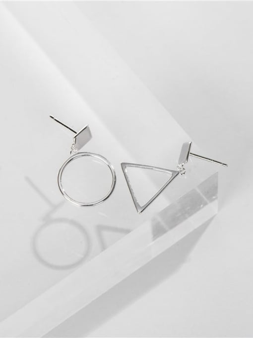 ARTTI 925 Sterling Silver Geometric Minimalist Drop Earring 0