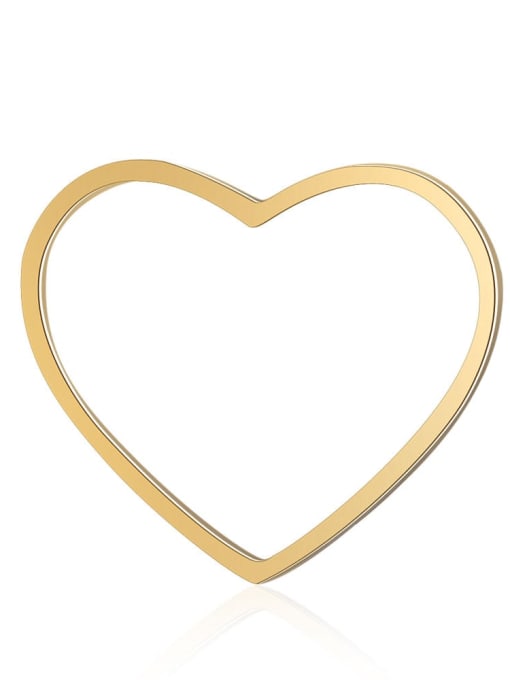 29.5-2 29.5*24mm Stainless steel Heart Charm