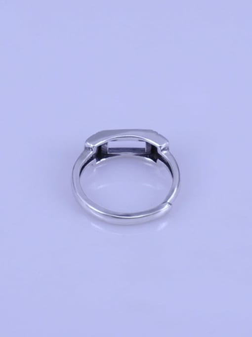 Supply 925 Sterling Silver Rectangle Ring Setting Stone size: 4*8 6*12mm 2