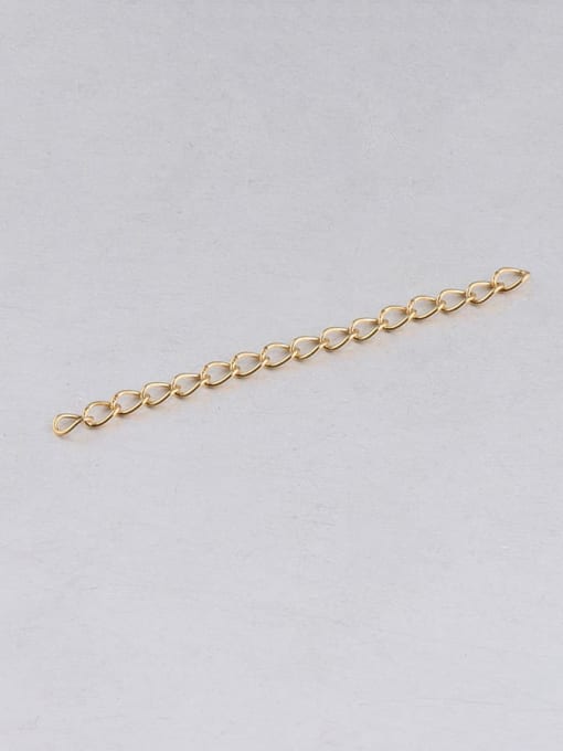 golden Stainless steel tail chain, bracelet, necklace, extension chain