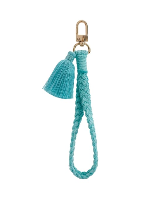 JMI Alloy Cotton braided   thread Hip Hop  Tassel  Key Chain 0
