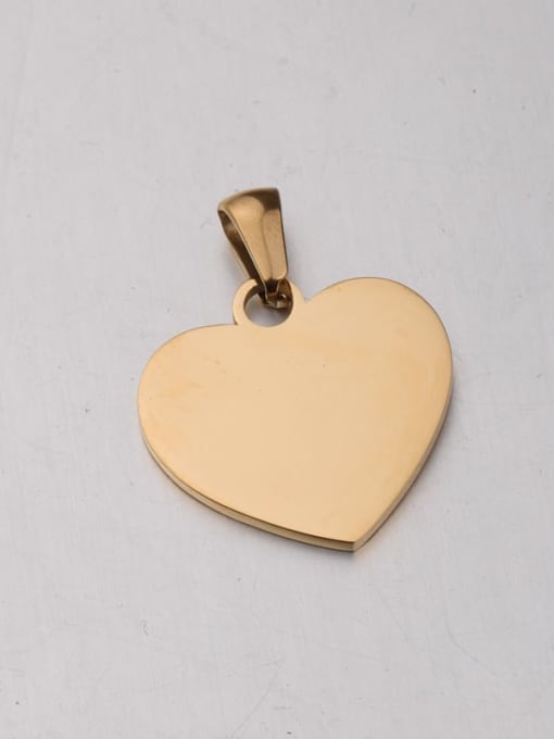 golden Heart Stainless steel Minimalist Pendant
