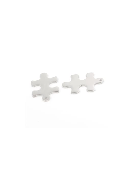 Steel color Stainless steel puzzle accessories