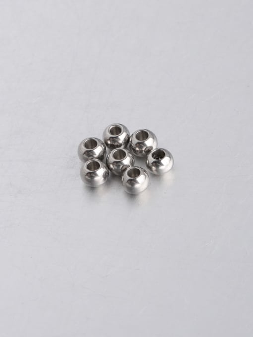 Steel color Stainless steel positioning beads/beads