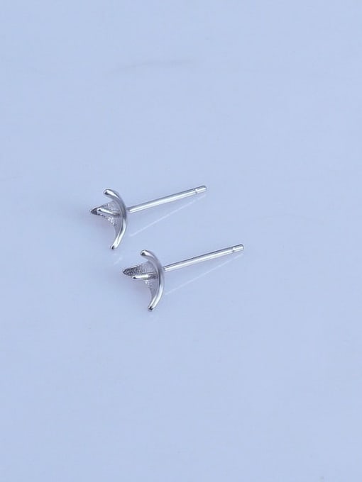 Supply 925 Sterling Silver Ball Earring Setting Stone diameter: 6-10mm 1