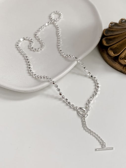 Approx. 10 g 925 Sterling Silver Tassel Vintage Necklace