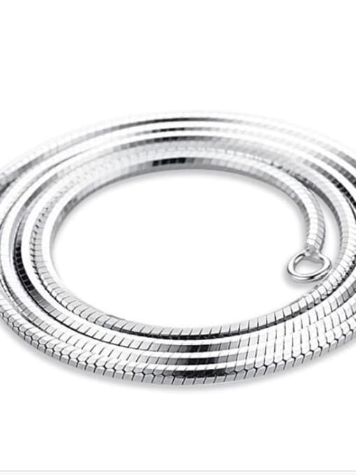 Supply 925 Sterling Silver Snake Chain For Men 3