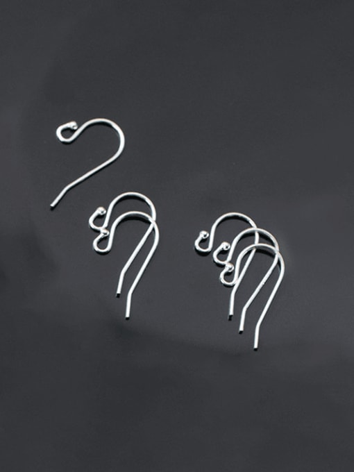 Platinum (1 Pair) Ear Hook Handmade DIY Earrings