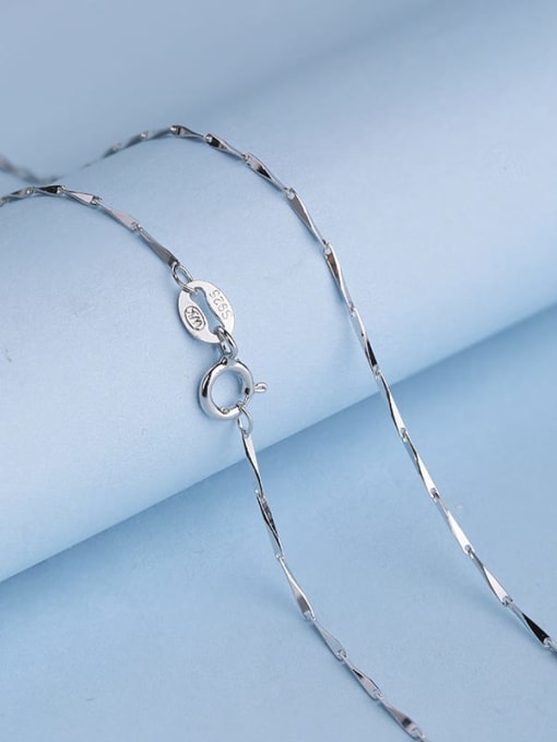 Supply 925 Sterling Silver Lengthen Melon Seed Chain 1