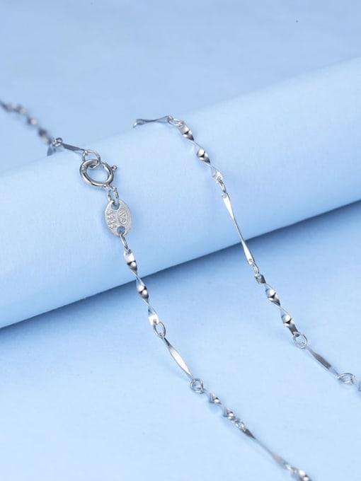 Supply 925 Sterling Silver Lengthen Twisted Chain 0