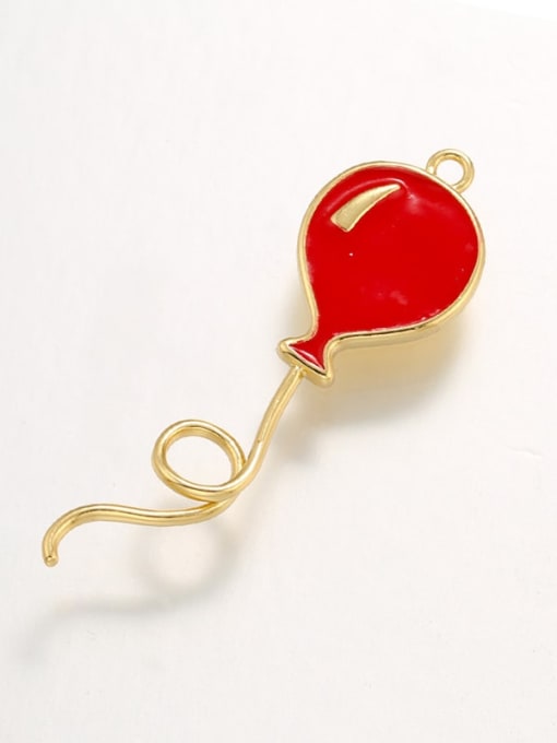 red Drip Oil Round Balloon Jewelry Accessories