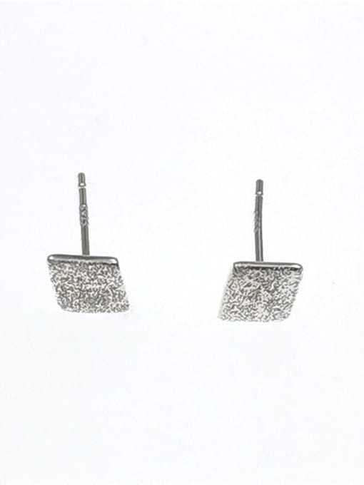 ARTTI 925 Sterling Silver Geometric Minimalist Stud Earring 4