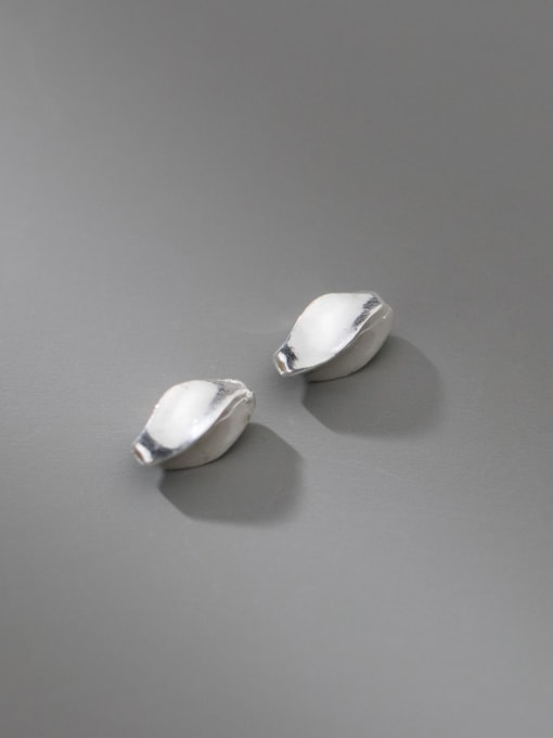 FAN 925 Sterling Silver Weave Minimalist Beads 1