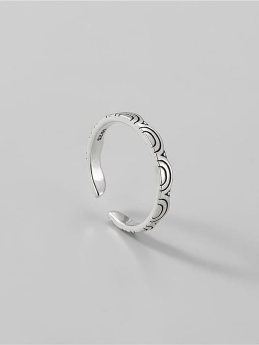 ARTTI 925 Sterling Silver Cloud Vintage Band Ring 1