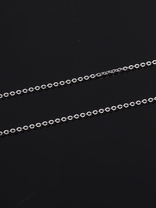Steel 75cm Stainless steel chain necklace / jewelry with chain