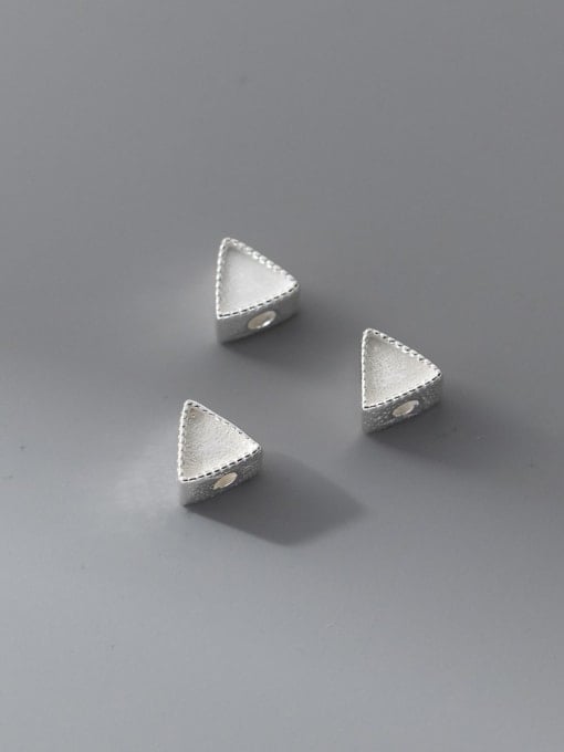 FAN 925 Sterling Silver Minimalist Geometric DIY Pendant 1