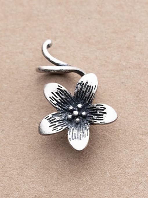 FAN 925 Sterling Silver Flower Charm Diameter : 13 mm 1
