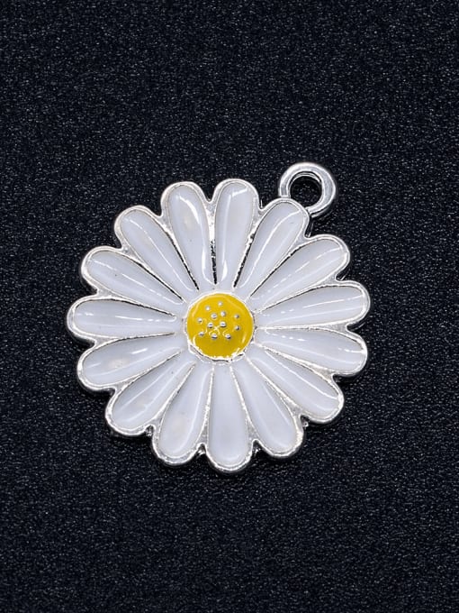 FTime Stainless steel Flower Charm Height : 21 mm , Width: 18 mm 1