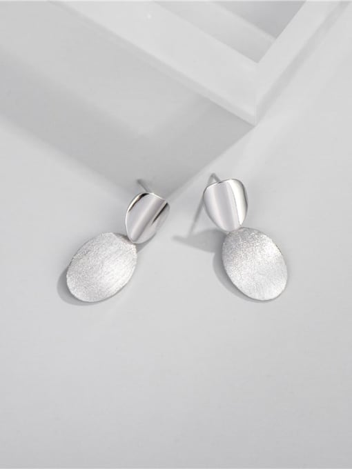 ARTTI 925 Sterling Silver Geometric Minimalist Stud Earring 1