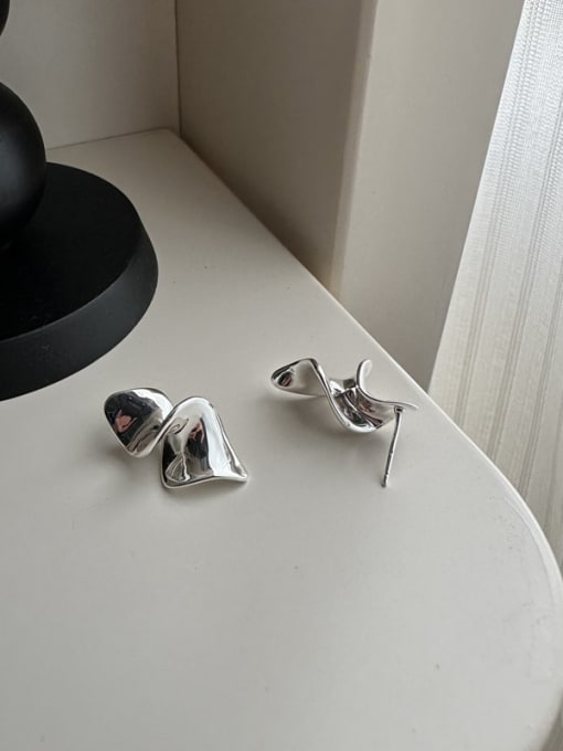 ARTTI 925 Sterling Silver Geometric Vintage Stud Earring 3