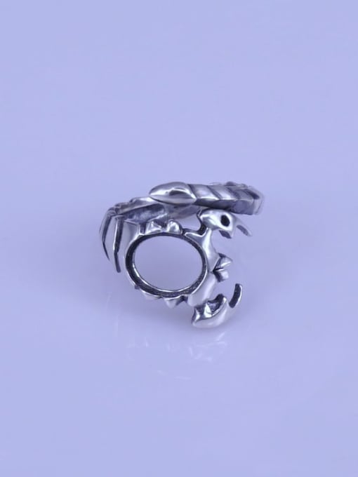 Supply 925 Sterling Silver Geometric Ring Setting Stone size: 8*10mm 0